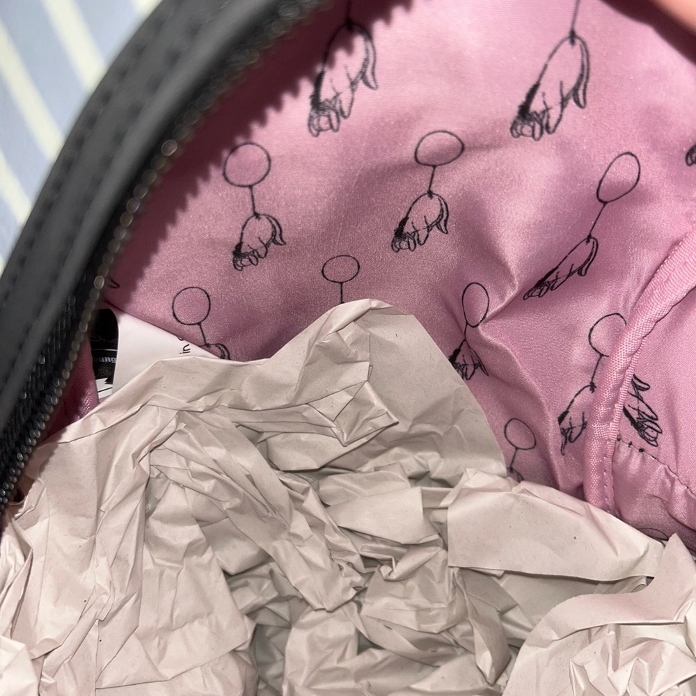 NWT Hard to find Grey Striped Eeyore Loungefly Backpack - Picture 4 of 6